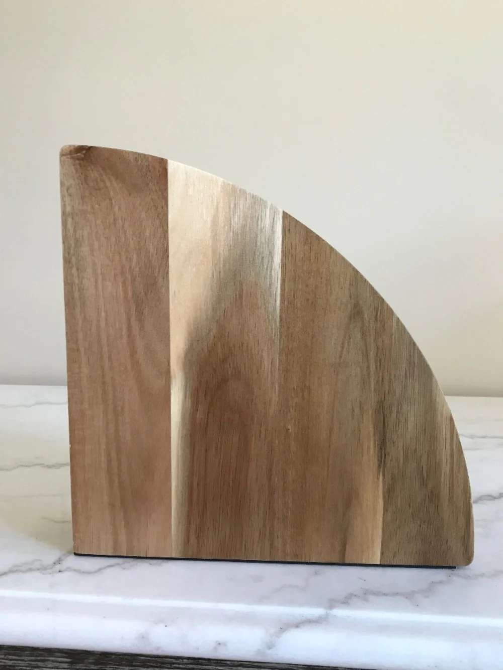MARCELLIN MAGNETIC ACACIA WOOD KNIFE BLOCK